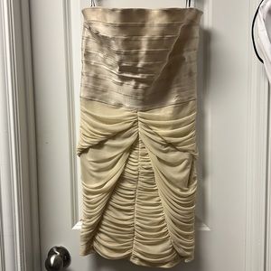 Bebe Strapless Cocktail Dress